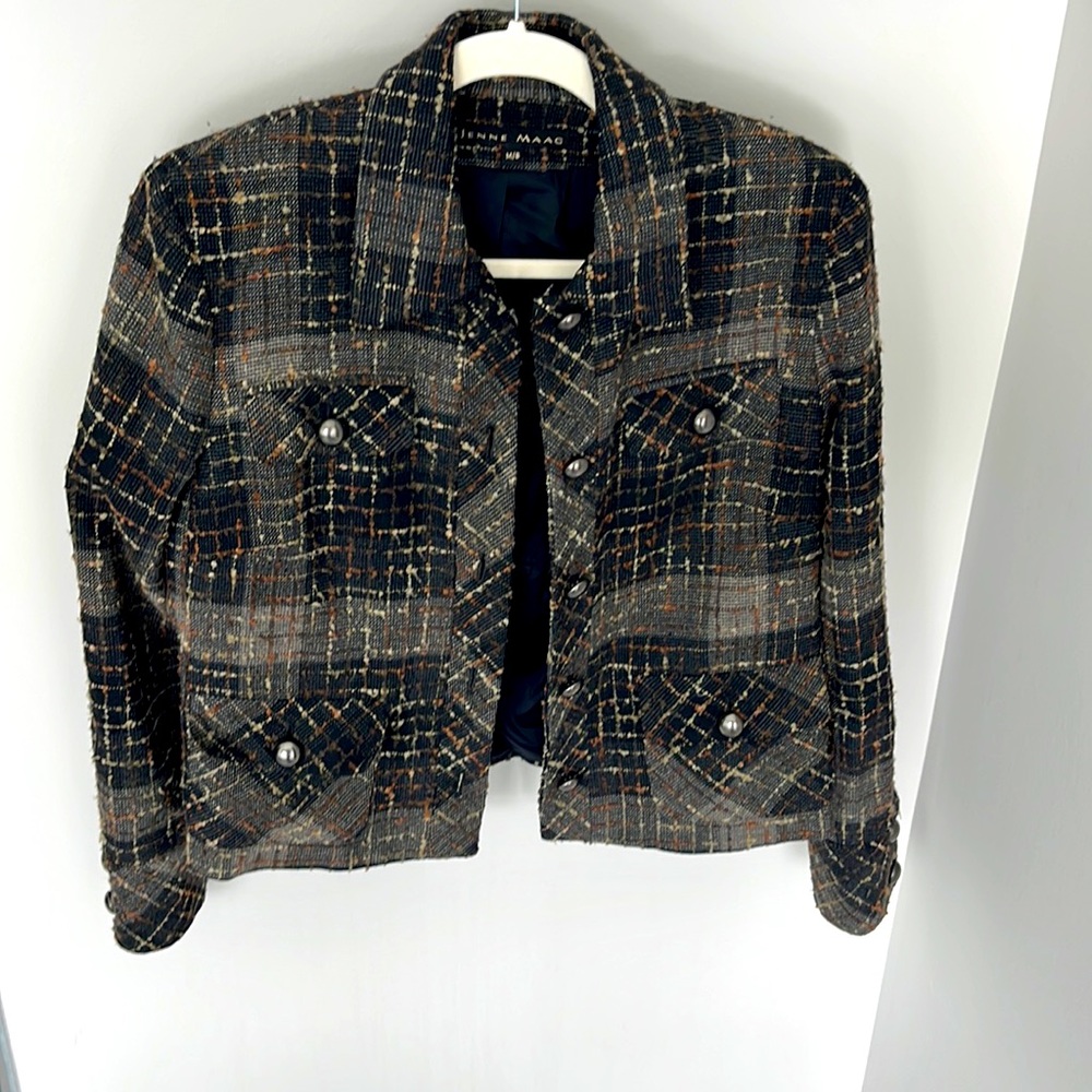 Jenne Mac tweed blazer